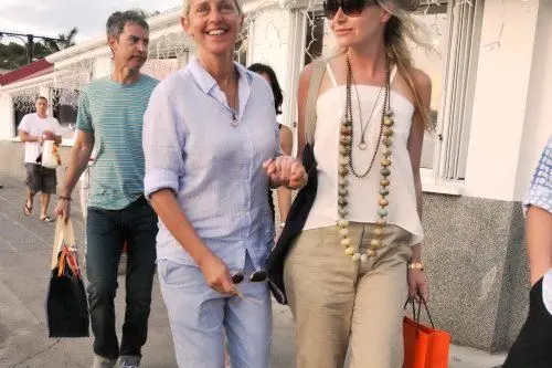 Portia De Rossi e Ellen De Generes