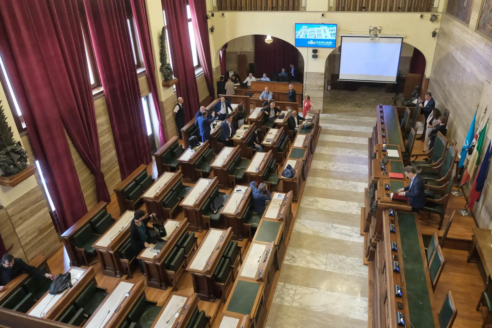 Il Consiglio comunale di Cagliari