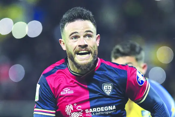 Nahitan Nández, titolare contro il Napoli (foto Ansa)