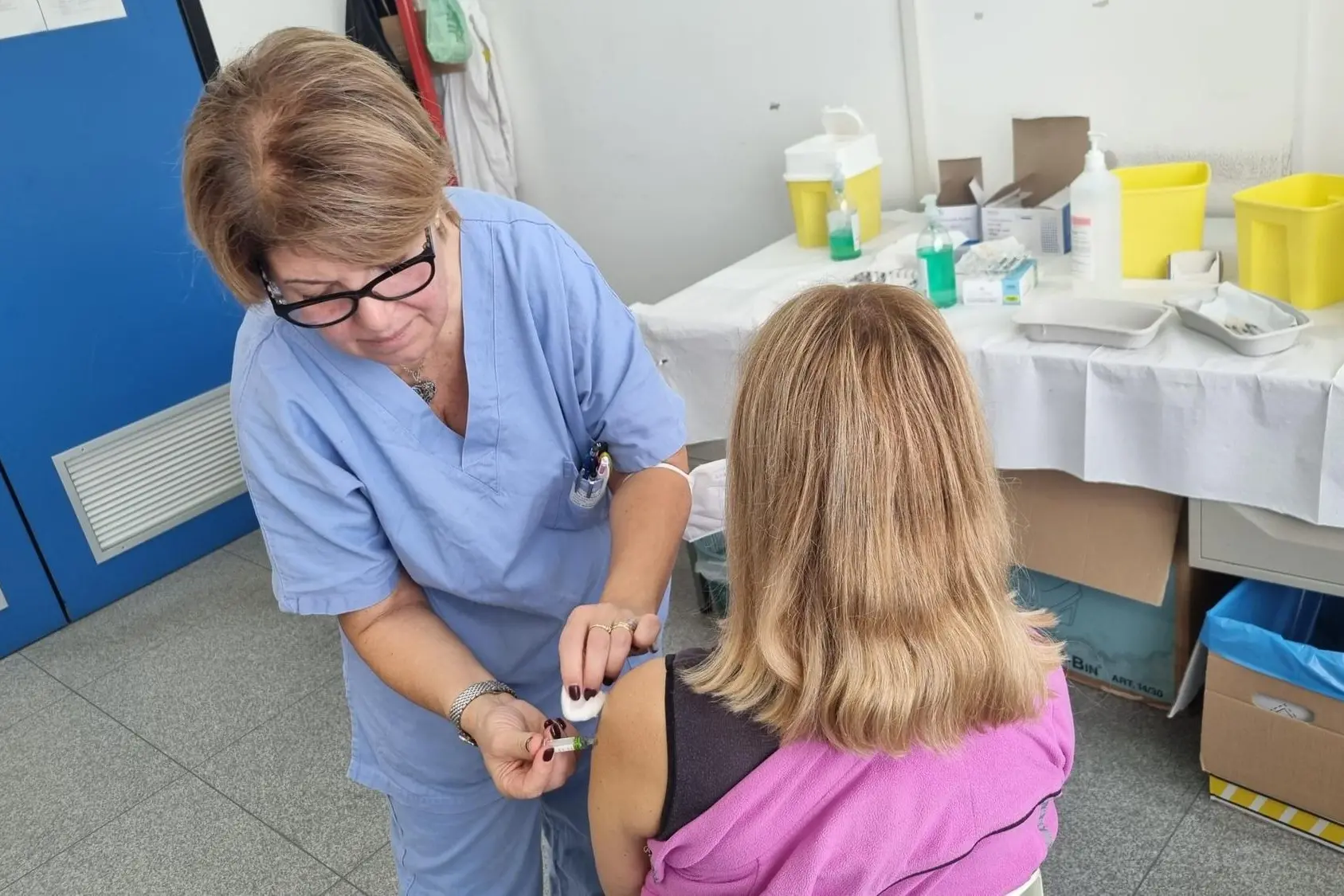 Foto concessa dalla Asl di Oristano