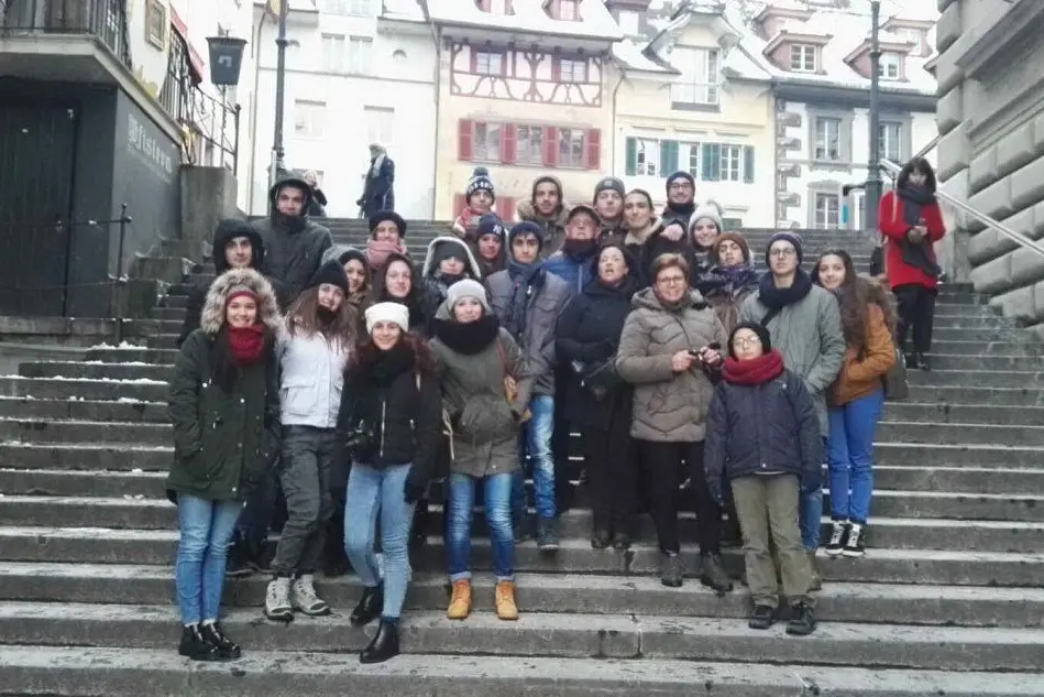 I ragazzi di Arborea a Strasburgo