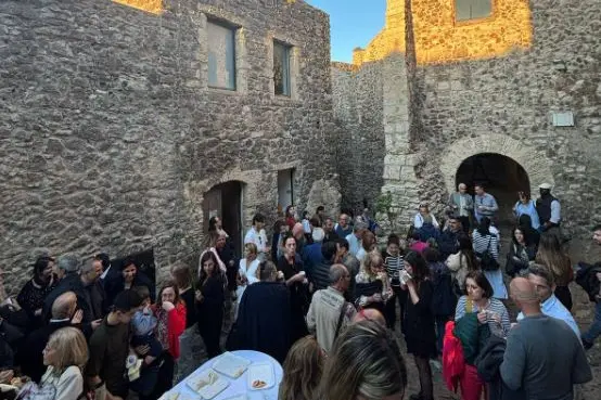 Castelsardo, ingresso alla mostra (foto concessa)