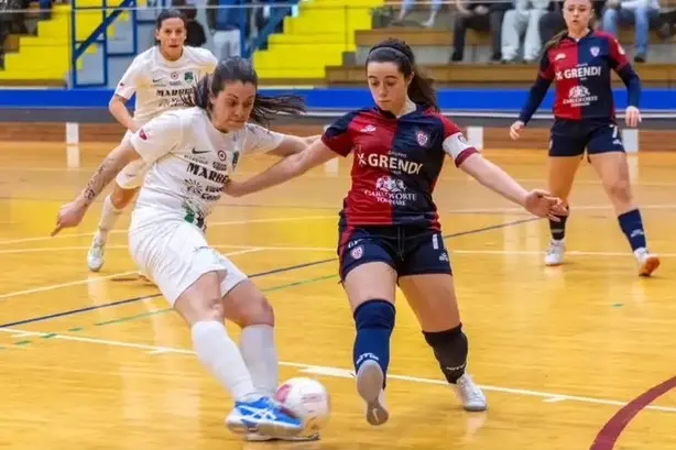 Alice Virdis, capitano del Cagliari Femminile di calcio a 5 (foto Giovanni Maffa)