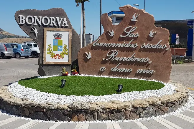 L'ingresso di Bonorva (foto concessa)