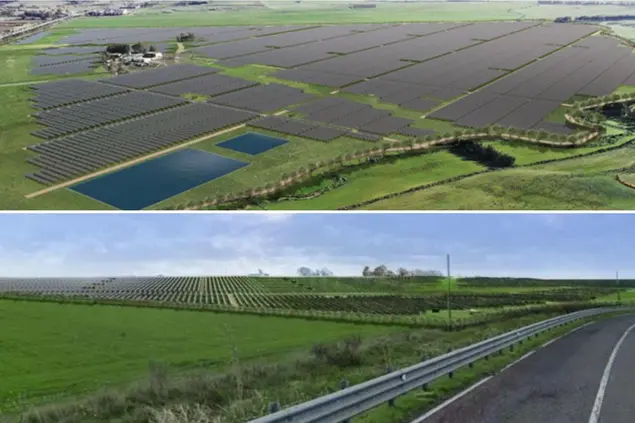 Le simulazioni degli impianti approvati nell'Oristanese