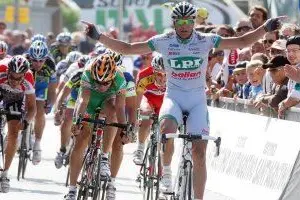 Uno sprint vincente di Alessandro Petacchi