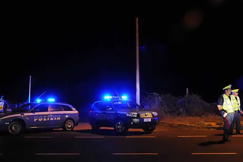 Controlli della Stradale a Oristano