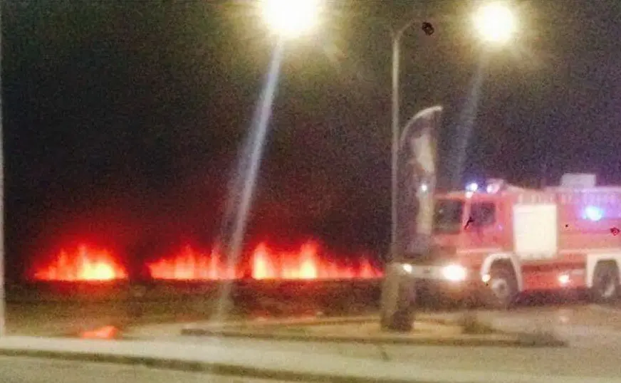 Le fiamme nella notte