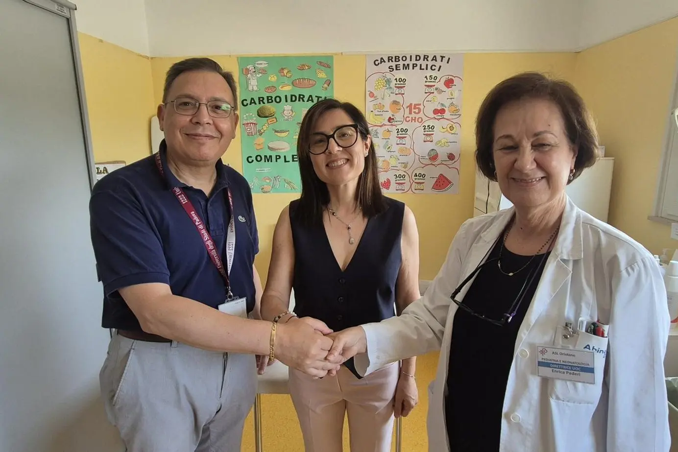 La firma dell'accordo (Foto Asl)