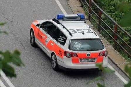 La polizia svizzera (foto Fsfp)