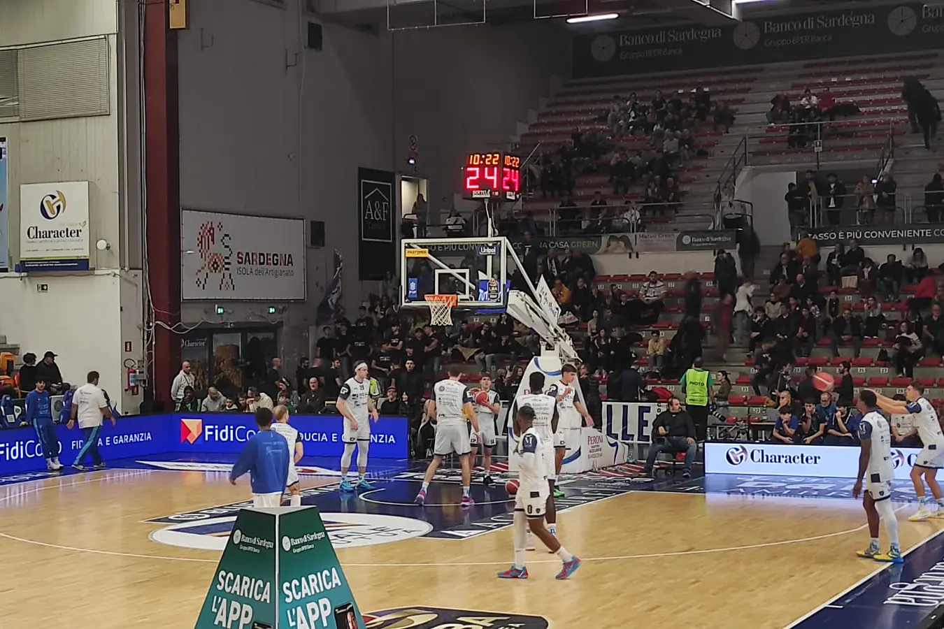 La Dinamo ritorna al palaSerradimigni (foto G. Marras)