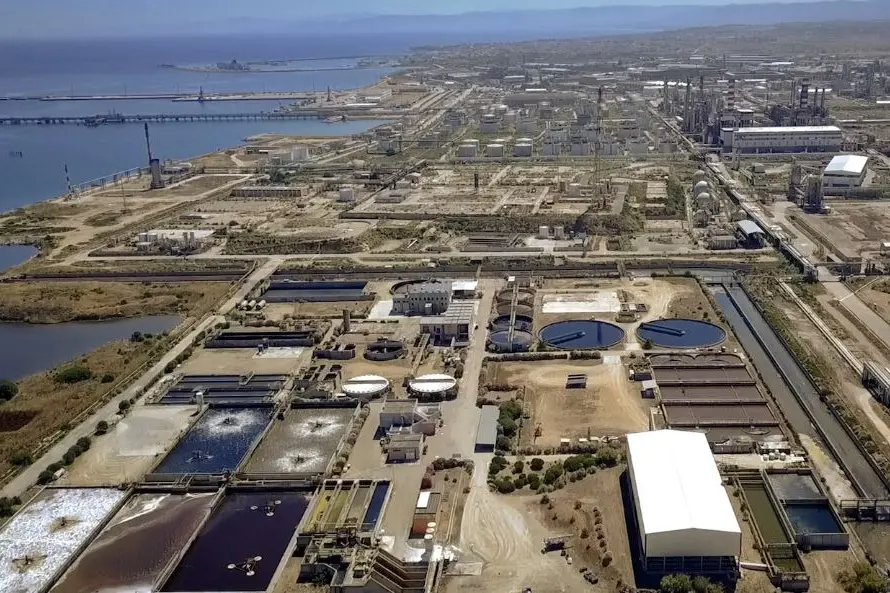 Area industriale di Porto Torres (foto Pala)