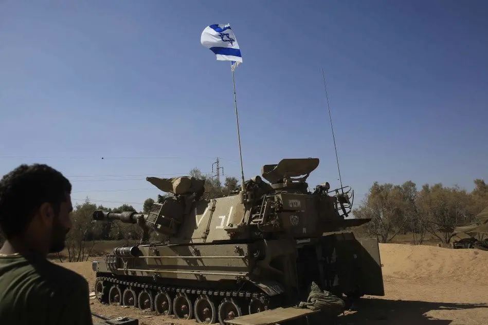 Un carro armato israeliano