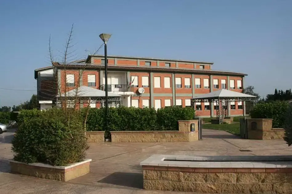 La scuola di Nurachi (foto L'Unione Sarda - Pinna)