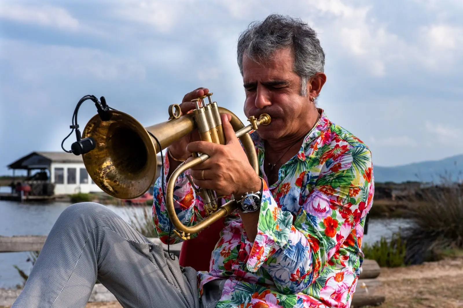 Il direttore artistico di Time in Jazz Paolo Fresu