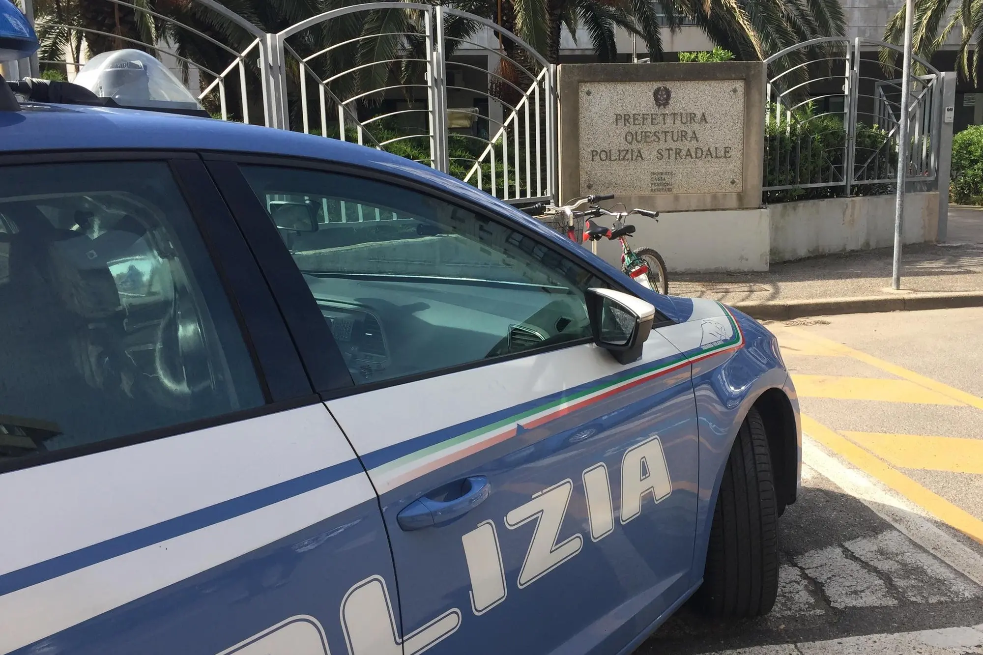 Polizia a Oristano