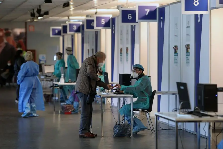 L'hub alla Fiera di Cagliari (Archivio L'Unione Sarda)