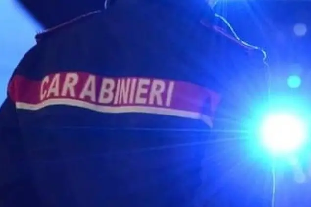 Un intervento dei carabinieri