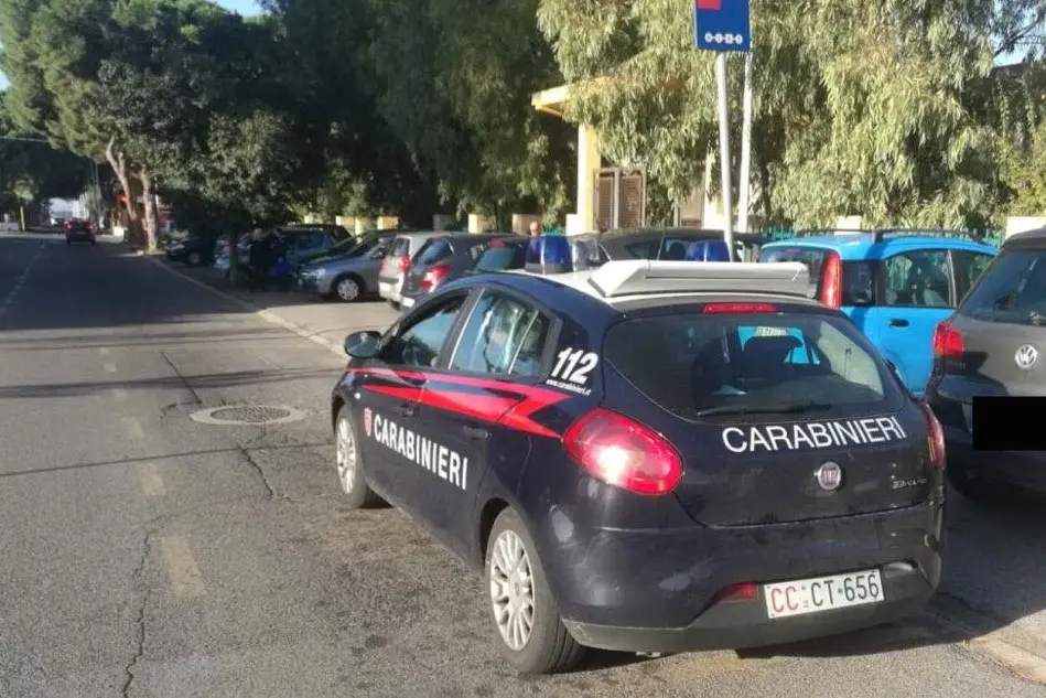 I militari di Carbonia (foto carabinieri)
