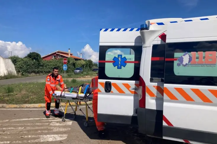 L'intervento di soccorso a Li Pidriazzi (foto Pala)