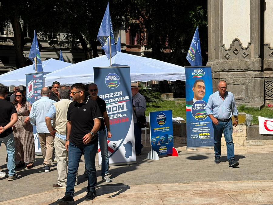 «Piazza del Carmine, non piazza del crimine»: duecento firme in meno di due ore al gazebo del partito di Vannacci