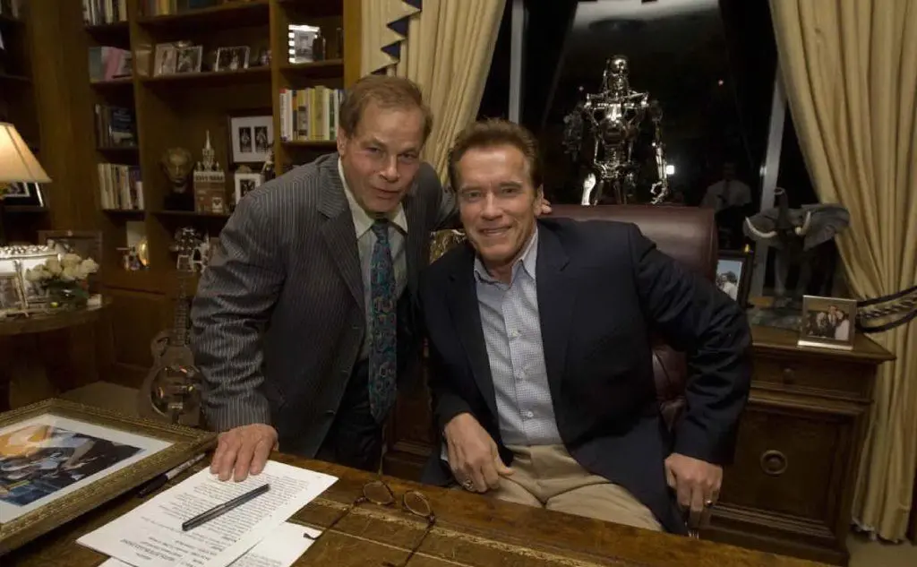 Con Arnold Schwarzenegger