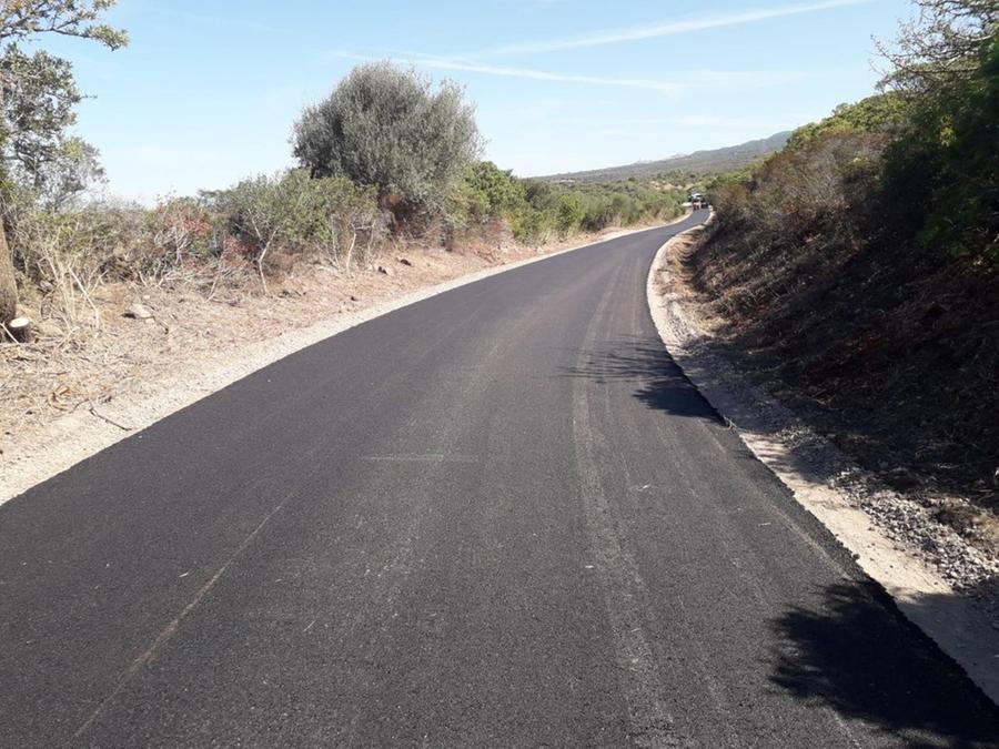 Cuglieri, asfaltata la strada rurale su Lizzu-Livrandu