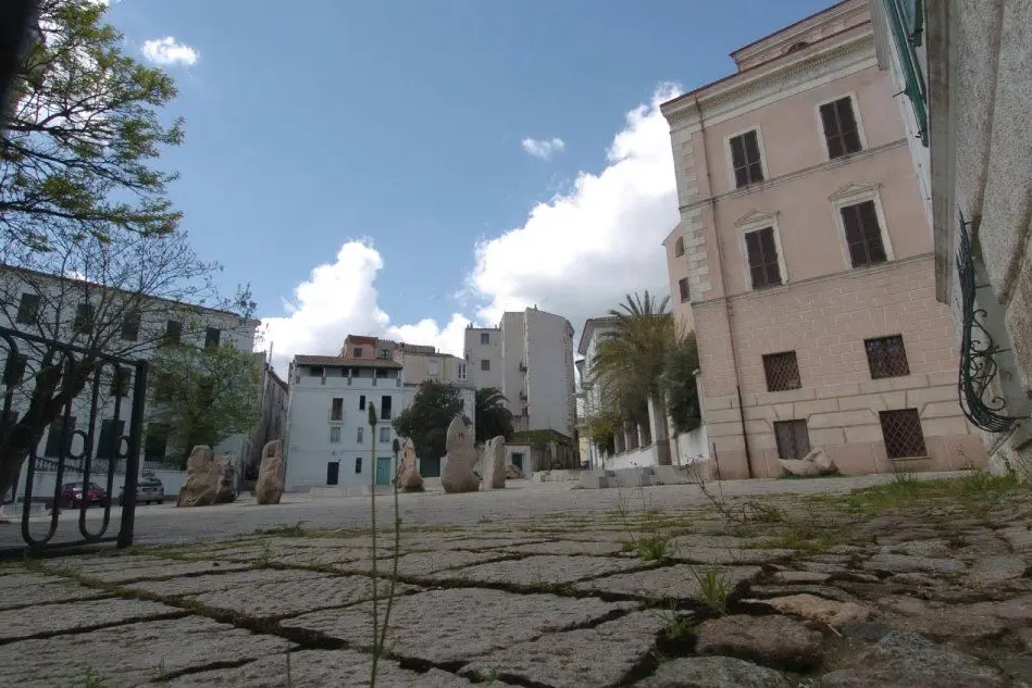 Piazza Satta a Nuoro