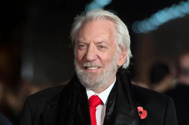 Donald Sutherland (Ansa)