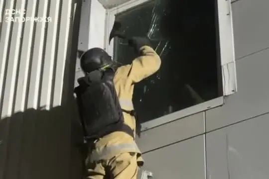 Attacco russo su centro commerciale a Zaporizhzhia