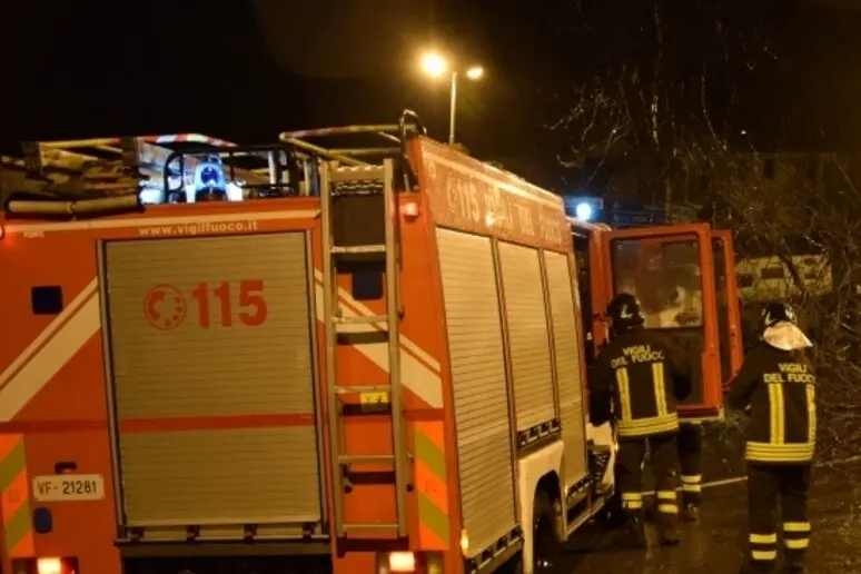 Vigili del fuoco (foto Ansa)