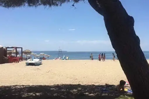 La spiaggia di Torregrande