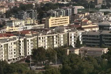 La zona residenziale di Monte Urpinu