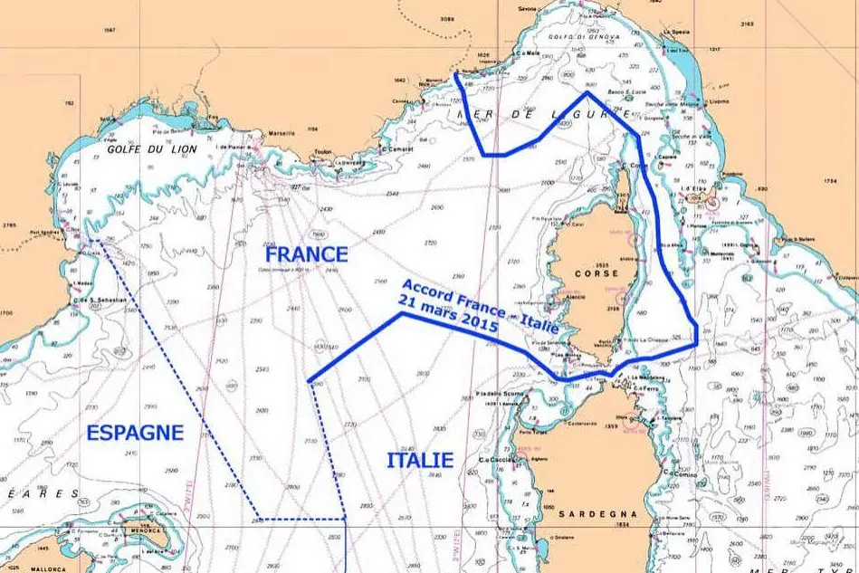 L'accordo Italia-Francia sui confini marittimi
