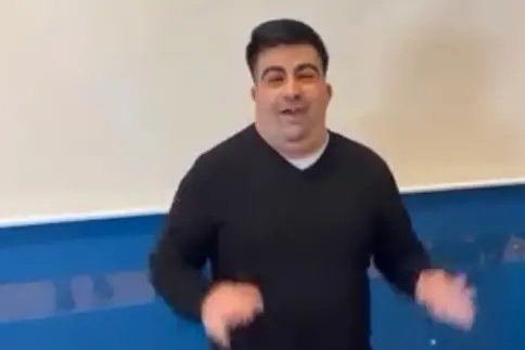 Uno degli attori della Banda del buco (foto concessa)