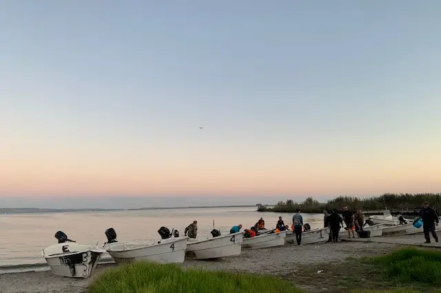 Lo stagno di Cabras (foto Pinna)