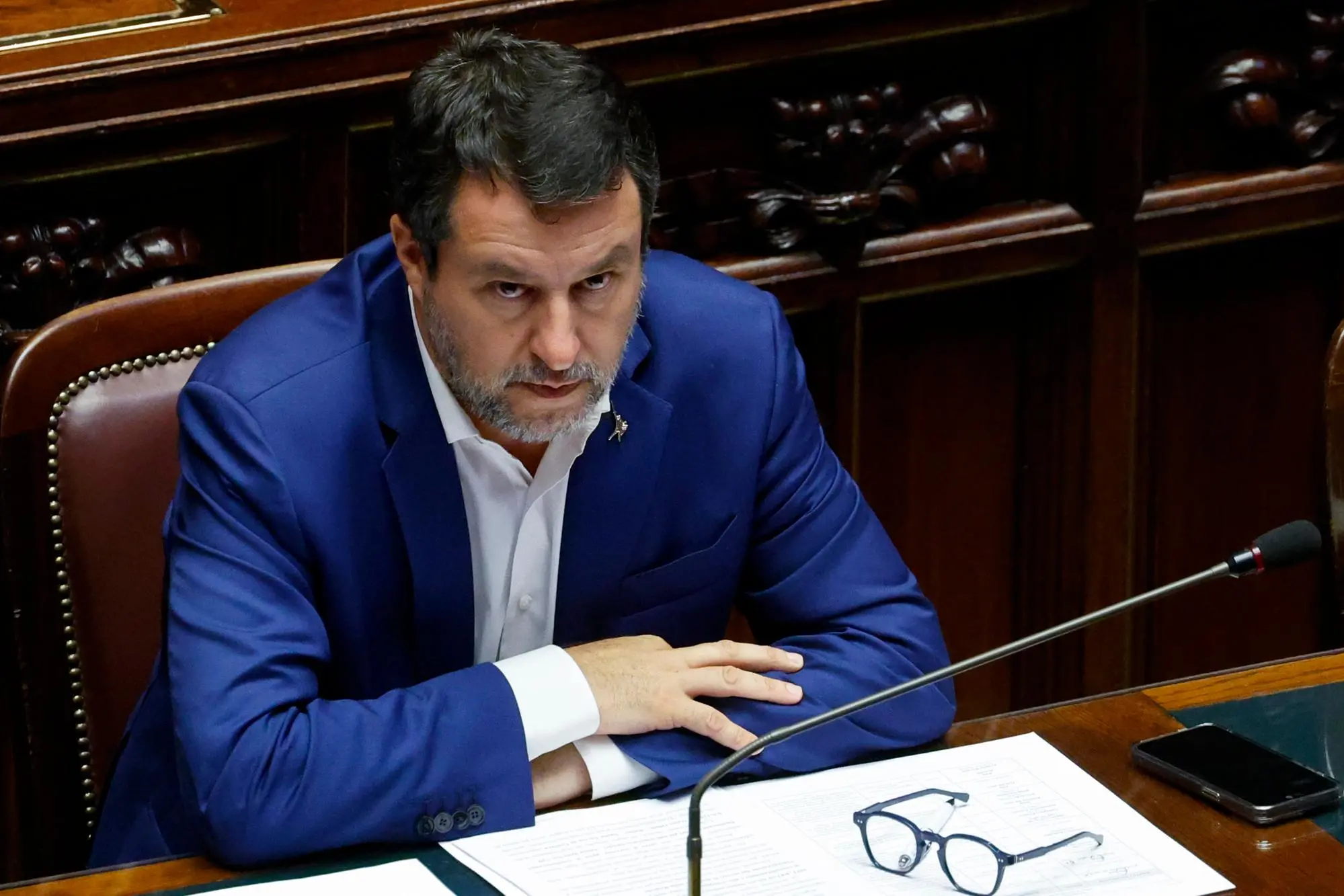 Matteo Salvini (Ansa)