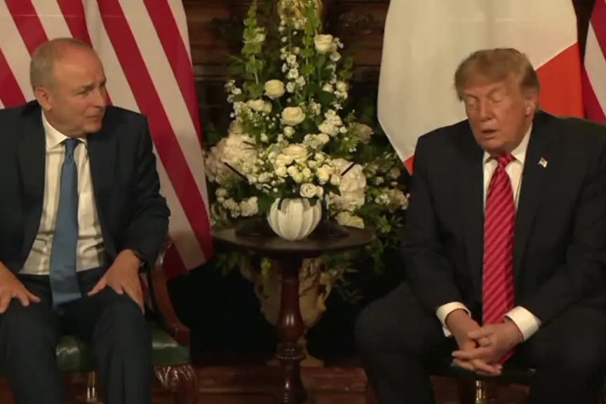 Trump: "Mi piacerebbe vedere un'Irlanda unificata"