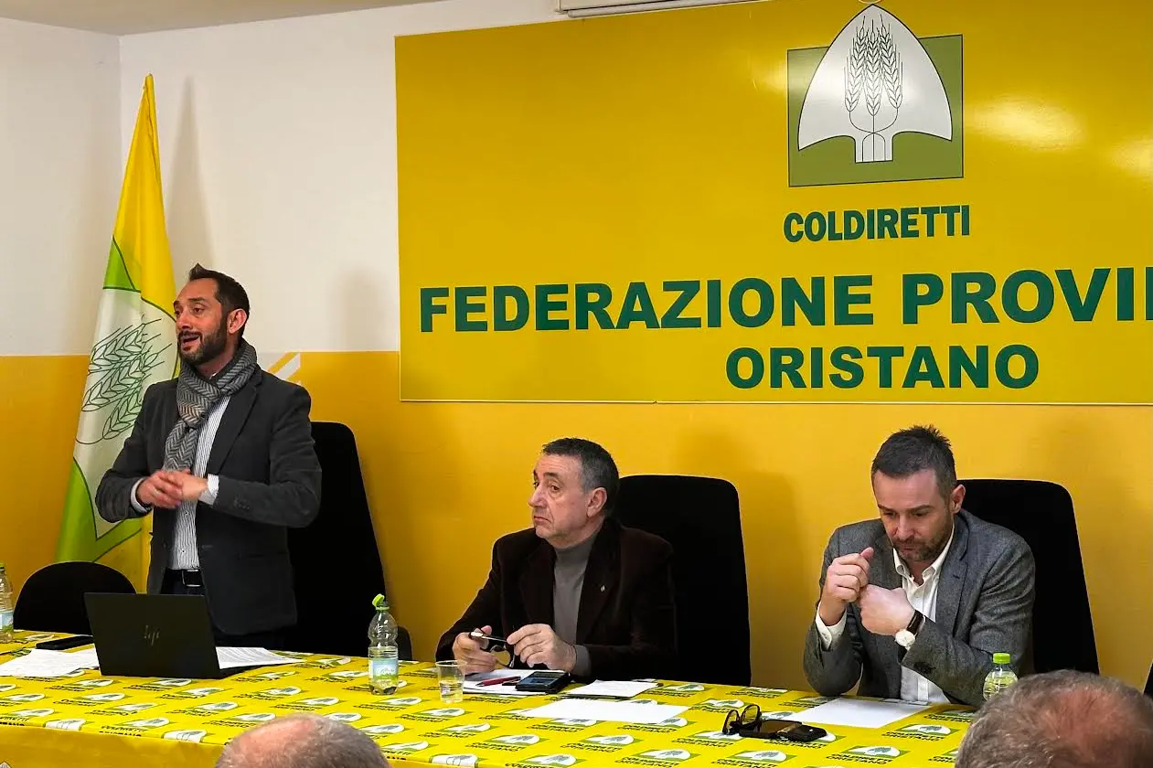 I vertici di Coldiretti (foto concessa)