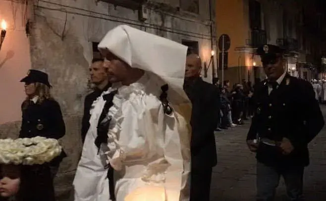 Una processione del 2017