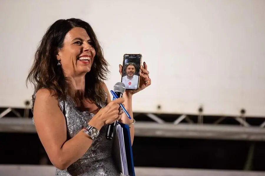 Geppi Cucciari, conduttrice dell'evento (foto ufficio stampa)