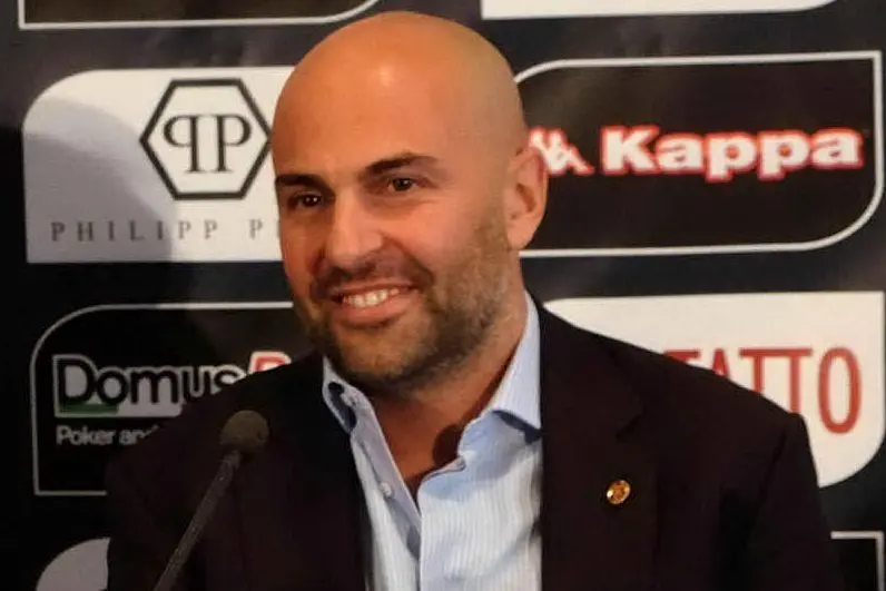 Il presidente del Cagliari Tommaso Giulini (Ansa)