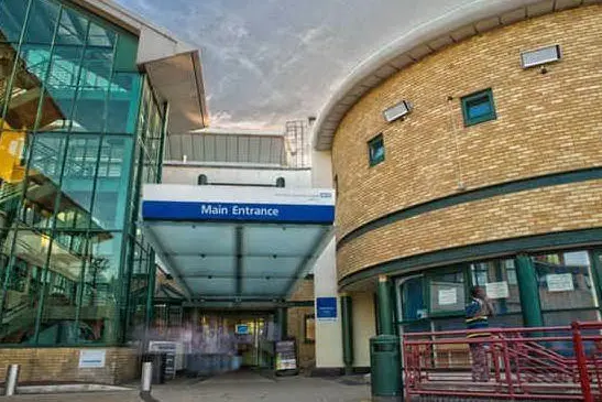 Il Princess Alexandra Hospital di Harlow, in Inghilterra