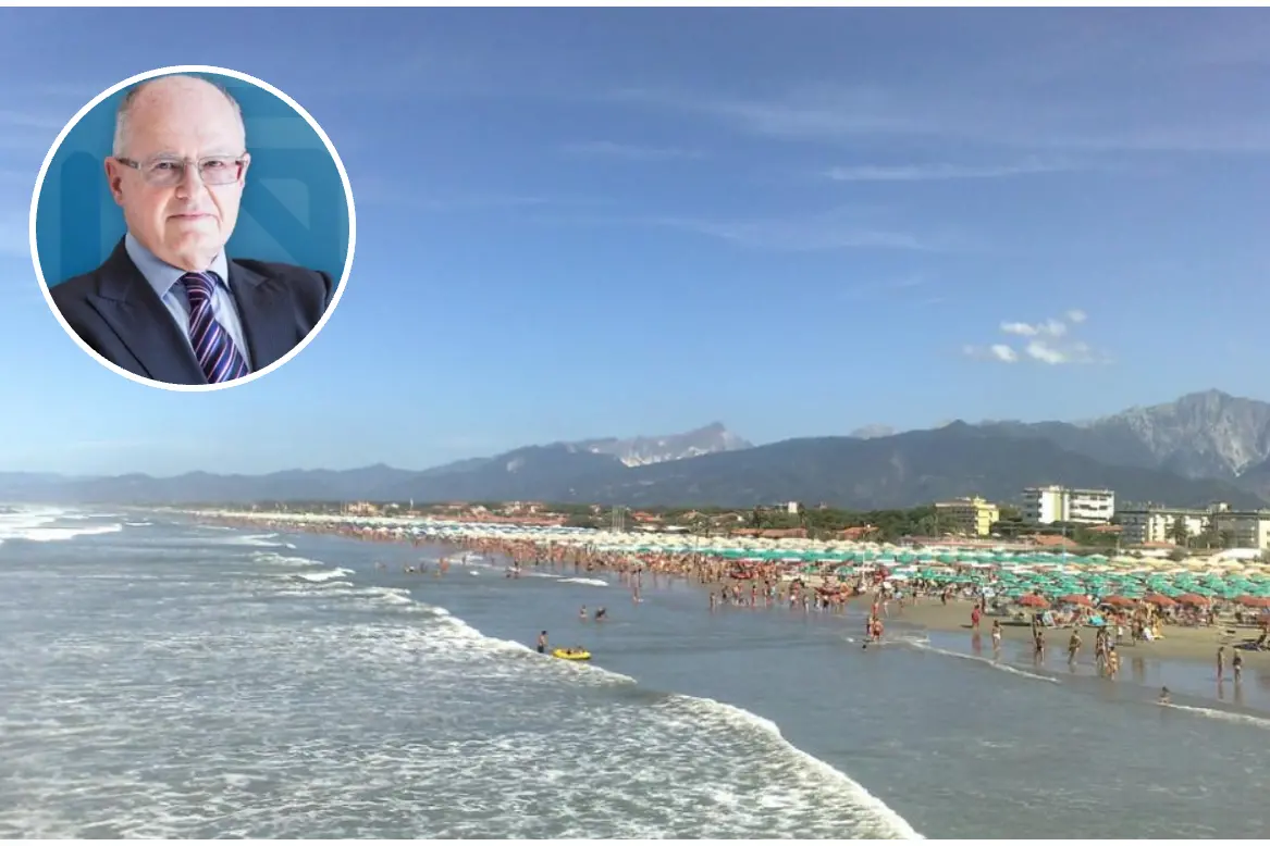 Nel tondo, l'imprenditore Fabrizio Toninelli