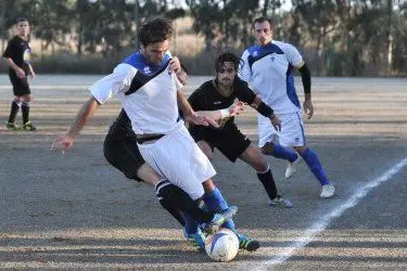 Una partita del campionato di Promozione tra La Palma e Quartu 2000