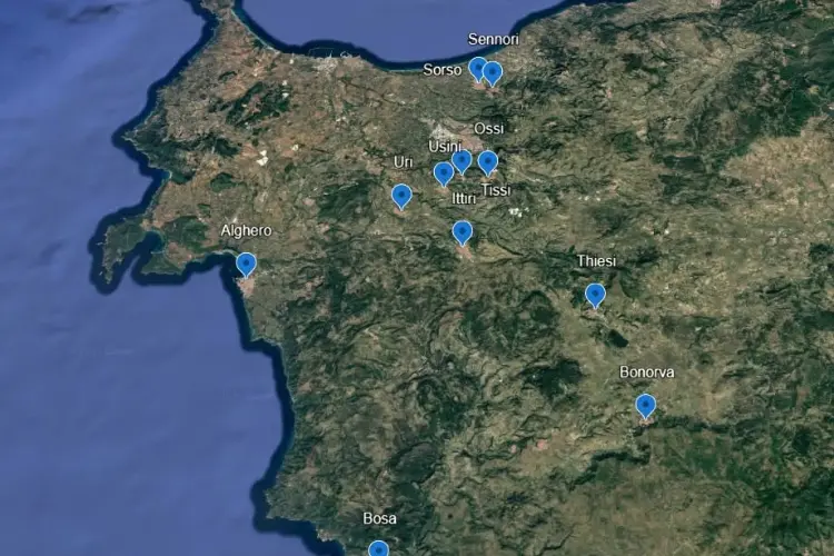 I Comuni del Sassarese (foto Abbanoa)