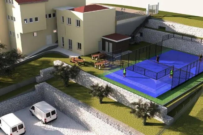 Centro di aggregazione sociale -rendering (foto concessa)
