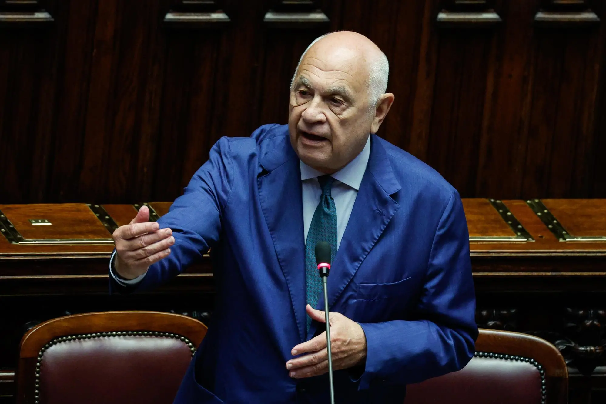 Il ministro della Giustizia Carlo Nordio (Ansa)