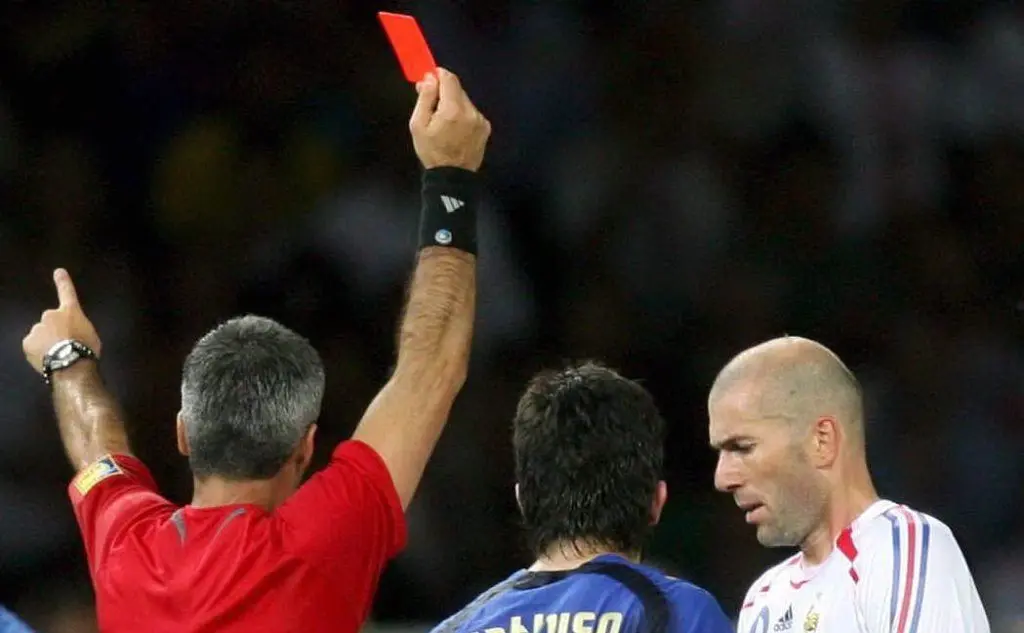Il capitano della Francia fu espulso