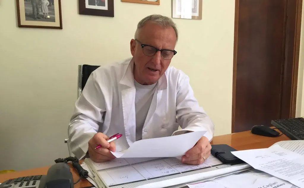 Sergio Marracini, direttore sanitario dell'Ospedale Santissima Trinità (L'Unione Sarda - Artizzu)